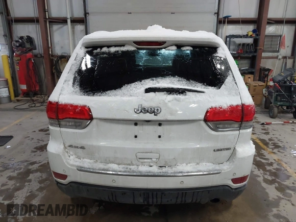 2017 Jeep Grand Cherokee Limited with VIN 1C4RJFBG3HC760581, listed as a IAAI auction lot 41070420 with 103,385 mi miles. Bid and sale history available at carsss.com. Image 16.
