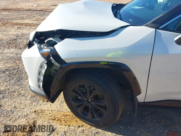 2023 Toyota RAV4 Hybrid XSE with VIN 2T3E6RFV1PW038080, listed as a IAAI auction lot 42518107 with 14,430 mi miles and . Bid and sale history available at DreamBid. Image 19.
