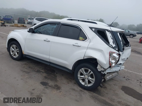 2010 Chevrolet Equinox LTZ with VIN 2CNALFEW8A6381418, listed as a IAAI auction lot 40221943 with 138,276 mi miles. Bid and sale history available at carsss.com. Image 3.
