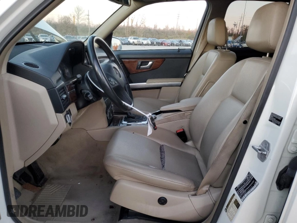 2012 Mercedes-Benz GLK 350 with VIN WDCGG8HB1CF802275, listed as a Copart auction lot 54403425 with 157,646 mi miles and Non Repairable. Bid and sale history available at DreamBid. Image 7.