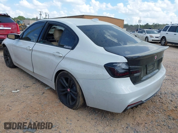 2017 BMW 3 Series 330i with VIN WBA8B9G58HNU09328, listed as a IAAI auction lot 41965409 with 54,962 mi miles. Bid and sale history available at carsss.com. Image 3.