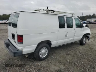 2010 Ford Econoline Cargo Commercial with VIN 1FTNE2EL8ADA54016, listed as a Copart auction lot 81127704 with 190,219 mi miles and Salvage title. Bid and sale history available at DreamBid. Image 3.
