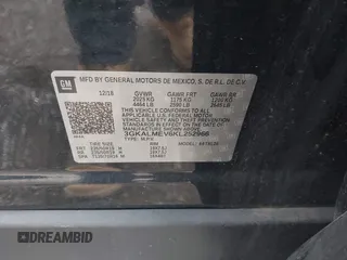 2019 GMC Terrain SLE z VIN 3GKALMEV6KL252966, wystawiony jako IAAI lot #42270781 z przebiegiem 88 955 mil mil oraz . Historia ofert i sprzedaży dostępna na DreamBid. Obrazek 9.