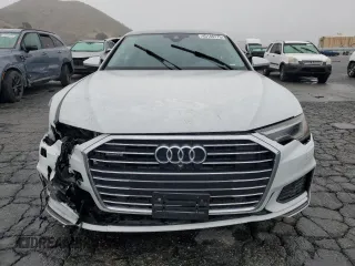 2019 Audi A6 Premium Plus with VIN WAUL2AF21KN065741, listed as a Copart auction lot 45146175 with 27,726 mi miles and Salvage Title. Bid and sale history available at carsss.com. Image 5.