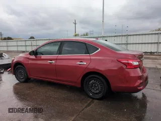 2017 Nissan Sentra SV with VIN 3N1AB7AP5HL671684, listed as a Copart auction lot 50741995 with 108,044 mi miles and Salvage Title. Bid and sale history available at carsss.com. Image 2.