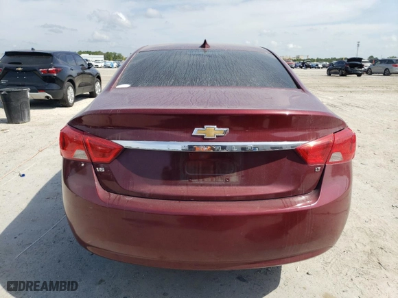 2017 Chevrolet Impala LT with VIN 1G1105S3XHU171182, listed as a Copart auction lot 53428595 with 164,505 mi miles and Salvage Title. Bid and sale history available at carsss.com. Image 6.