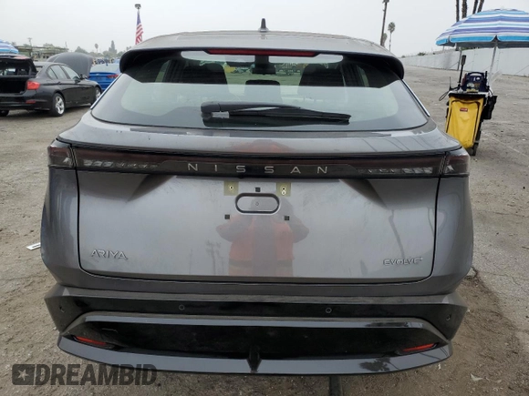 2024 Nissan ARIYA Evolve+ с VIN JN1BF0BA1RM431484, выставлен на аукционе Copart как лот 76587864 с пробегом 559 миль миль и Списание • Salvage title. История ставок и продаж доступна на DreamBid. Изображение 6.
