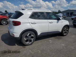 2021 Hyundai Venue Denim with VIN KMHRC8A38MU064478, listed as a Copart auction lot 57478725 with 57,161 mi miles and Salvage title. Bid and sale history available at DreamBid. Image 3.