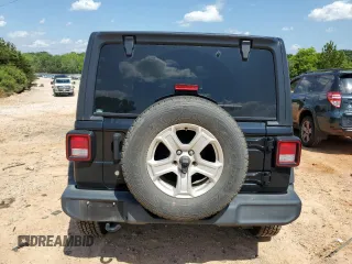 2019 Jeep Wrangler Unlimited Sport S с VIN 1C4HJXDGXKW610844, выставлен на аукционе Copart как лот 57952945 с пробегом 62 171 миль миль и Списание • Salvage title. История ставок и продаж доступна на DreamBid. Изображение 6.