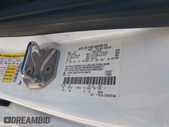 2017 Ford Transit Connect XL с VIN NM0LS6E7XH1318470, выставлен на аукционе IAAI как лот 42293882 с пробегом 114 980 миль миль и . История ставок и продаж доступна на DreamBid. Изображение 9.