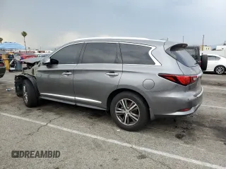 2020 Infiniti QX60 Luxe with VIN 5N1DL0MN6LC541566, listed as a Copart auction lot 59375575 with 43,485 mi miles and Salvage title. Bid and sale history available at DreamBid. Image 2.