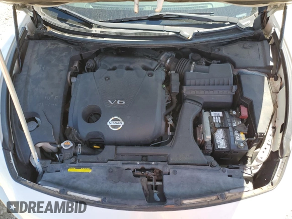 2012 Nissan Maxima S with VIN 1N4AA5APXCC844579, listed as a Copart auction lot 53121245 with 128,979 mi miles and Salvage title. Bid and sale history available at DreamBid. Image 11.