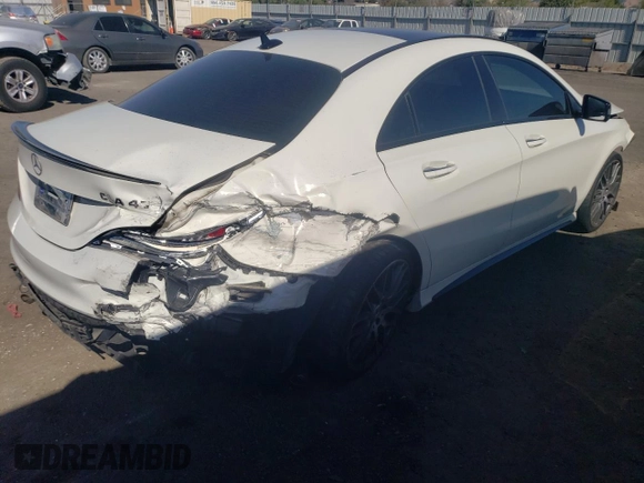 2018 Mercedes-Benz CLA 45 AMG with VIN WDDSJ5CB6JN583393, listed as a Copart auction lot 74323883 with 60,796 mi miles and . Bid and sale history available at DreamBid. Image 3.