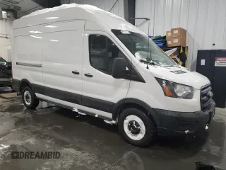 2020 Ford Transit Cargo with VIN 1FTBR1XG4LKB09769, listed as a Copart auction lot 46589855 with 177,650 mi miles and Clean Title. Bid and sale history available at DreamBid. Image 4.