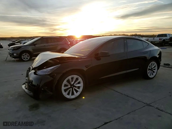 2021 Tesla Model 3 Long Range with VIN 5YJ3E1EB6MF903209, listed as a Copart auction lot 84300714 with 44,920 mi miles and Clean Title. Bid and sale history available at carsss.com. Image 14.