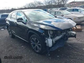2018 Lexus RX with VIN 2T2BGMCA6JC022281, listed as a IAAI auction lot 41473347 with 1 mi miles. Bid and sale history available at carsss.com. Image 1.