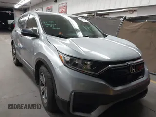 2020 Honda CR-V LX with VIN 5J6RW1H29LA003523, listed as a IAAI auction lot 42055733 with 64,920 mi miles and . Bid and sale history available at DreamBid. Image 1.