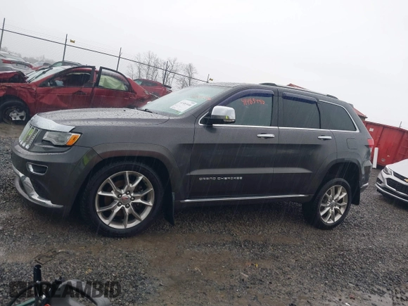 2015 Jeep Grand Cherokee Summit with VIN 1C4RJFJM6FC955904, listed as a IAAI auction lot 41483446 with 65,970 mi miles. Bid and sale history available at carsss.com. Image 15.
