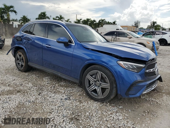 2023 Mercedes-Benz GLC with VIN W1NKM4GBXPU000899, listed as a Copart auction lot 68178314 with 13,353 mi miles and Salvage Title. Bid and sale history available at carsss.com. Image 4.