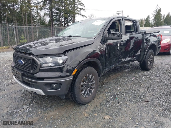 2020 Ford Ranger XL with VIN 1FTER4FH9LLA64685, listed as a IAAI auction lot 41646471 with 66,896 mi miles. Bid and sale history available at carsss.com. Image 18.