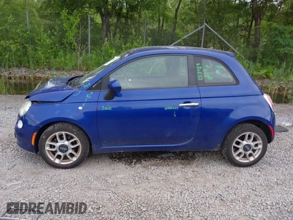 2013 FIAT 500 Pop z VIN 3C3CFFAR3DT654824, wystawiony jako IAAI lot #42595672 z przebiegiem 67 308 mil mil oraz . Historia ofert i sprzedaży dostępna na DreamBid. Obrazek 14.