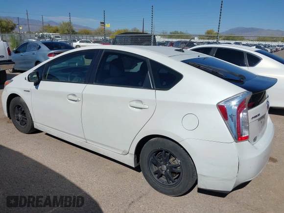 2014 Toyota Prius Four with VIN JTDKN3DU7E0386397, listed as a IAAI auction lot 42004337 with 288,370 mi miles. Bid and sale history available at carsss.com. Image 3.
