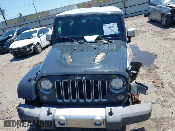 2017 Jeep Wrangler Unlimited Sahara с VIN 1C4BJWEG3HL619667, выставлен на аукционе IAAI как лот 42188812 с пробегом 155 619 миль миль и . История ставок и продаж доступна на DreamBid. Изображение 12.