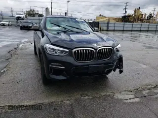 2020 BMW X4 M40i with VIN 5UX2V5C08LLE69327, listed as a Copart auction lot 45966793 with 0 mi miles. Bid and sale history available at carsss.com. Image 12.