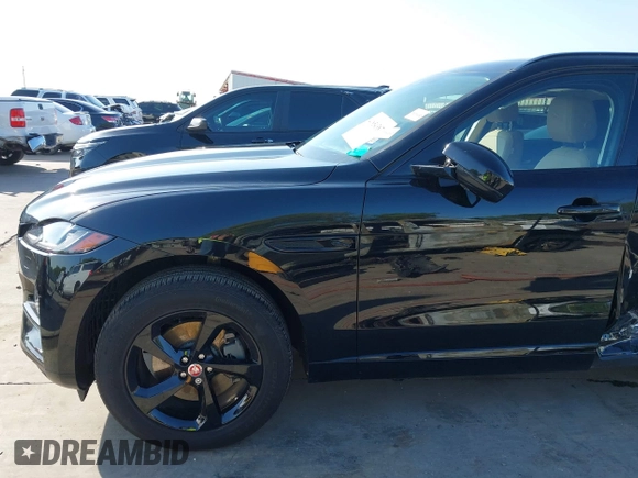 2023 Jaguar F-Pace S with VIN SADCJ2EX0PA717728, listed as a IAAI auction lot 41854387 with 16,919 mi miles and . Bid and sale history available at DreamBid. Image 20.