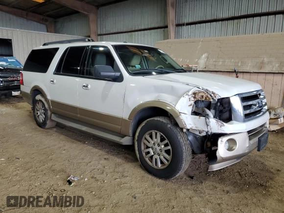 2013 Ford Expedition Max XLT with VIN 1FMJK1H5XDEF49021, listed as a Copart auction lot 42821485 with 124,870 mi miles and Clean title. Bid and sale history available at DreamBid. Image 4.