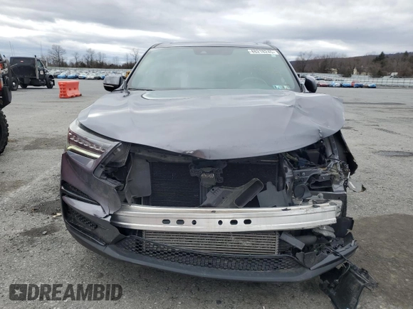 2021 Acura RDX w/A-Spec Package with VIN 5J8TC2H64ML035963, listed as a Copart auction lot 48218245 with 46,164 mi miles and Salvage Title. Bid and sale history available at carsss.com. Image 5.