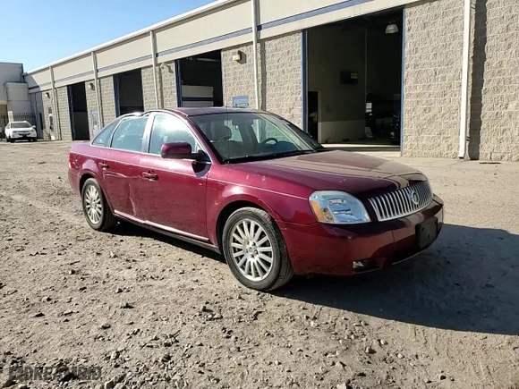 2007 Mercury Montego Premier with VIN 1MEHM42137G600242, listed as a Copart auction lot 46055955 with 80,314 mi miles and Salvage Title. Bid and sale history available at carsss.com. Image 11.