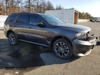 2020 Dodge Durango GT with VIN 1C4RDJDG2LC162899, listed as a Copart auction lot 43514225 with 51,467 mi miles and Salvage title. Bid and sale history available at DreamBid. Image 4.