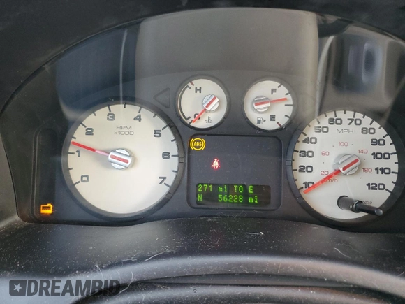 2005 Ford Freestyle Limited with VIN 1FMDK06105GA71334, listed as a Copart auction lot 74270784 with 56,228 mi miles and Salvage Title. Bid and sale history available at carsss.com. Image 9.