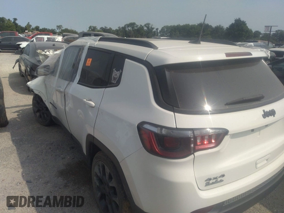 2021 Jeep Compass 80th Anniversary z VIN 3C4NJDEB5MT596218, wystawiony jako IAAI lot #41939039 z przebiegiem Nie podano mil oraz . Historia ofert i sprzedaży dostępna na DreamBid. Obrazek 3.
