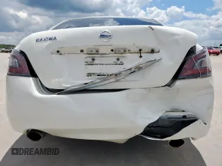 2014 Nissan Maxima S with VIN 1N4AA5AP2EC441439, listed as a Copart auction lot 55456425 with 193,649 mi miles and Salvage Title. Bid and sale history available at DreamBid. Image 6.