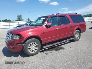 2014 Ford Expedition Max Limited z VIN 1FMJK1K57EEF63887, wystawiony jako Copart lot #61087015 z przebiegiem 155 199 mil mil oraz Szkoda całkowita • Salvage title. Historia ofert i sprzedaży dostępna na DreamBid. Obrazek 1.