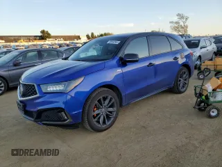 2020 Acura MDX w/Technology/A-Spec Pkg with VIN 5J8YD4H06LL032345, listed as a Copart auction lot 88302845 with 69,511 mi miles and Salvage Title. Bid and sale history available at carsss.com. Image 1.