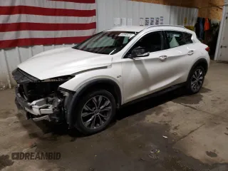 2017 Infiniti QX30 Luxury with VIN SJKCH5CR4HA038346, listed as a Copart auction lot 44990635 with 65,391 mi miles and Salvage Title. Bid and sale history available at carsss.com. Image 1.