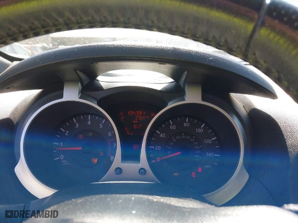 2012 Nissan Juke SV with VIN JN8AF5MV9CT118951, listed as a IAAI auction lot 41773642 with 134,391 mi miles. Bid and sale history available at carsss.com. Image 7.