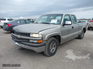 1999 Chevrolet Silverado 1500 LS with VIN 2GCEC19W4X1257221, listed as a IAAI auction lot 41250363 with 1 mi miles. Bid and sale history available at carsss.com. Image 2.