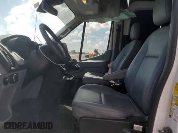 2019 Ford Transit with VIN 1FTYE1CM8KKA51956, listed as a Copart auction lot 74922524 with 24,790 mi miles and Salvage Title. Bid and sale history available at DreamBid. Image 7.