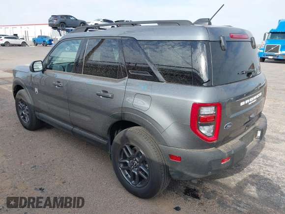 2025 Ford Bronco Sport Big Bend with VIN 3FMCR9BN0SRE29539, listed as a IAAI auction lot 42521680 with 8,402 mi miles and . Bid and sale history available at DreamBid. Image 3.