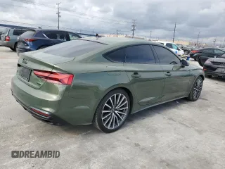 2022 Audi A5 Sportback Premium Plus with VIN WAUCBCF53NA029499, listed as a Copart auction lot 44242854 with 11,331 mi miles. Bid and sale history available at carsss.com. Image 3.