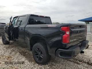 2022 Chevrolet Silverado 1500 Custom Trail Boss with VIN 3GCPDCED6NG597500, listed as a Copart auction lot 59104274 with 74,498 mi miles and Non Repairable. Bid and sale history available at DreamBid. Image 2.