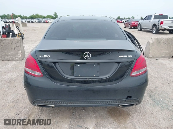 2018 Mercedes-Benz C 300 with VIN WDDWF4KB7JR378155, listed as a IAAI auction lot 42260842 with 83,686 mi miles and . Bid and sale history available at DreamBid. Image 15.