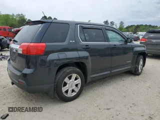 2013 GMC Terrain SLE with VIN 2GKALMEK7D6262533, listed as a Copart auction lot 52902635 with 90,785 mi miles and Clean Title. Bid and sale history available at carsss.com. Image 3.