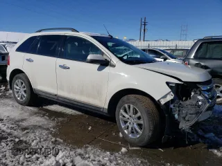2011 Ford Edge SEL with VIN 2FMDK3JC1BBB38925, listed as a Copart auction lot 46193535 with 101,641 mi miles and Salvage Title. Bid and sale history available at carsss.com. Image 4.
