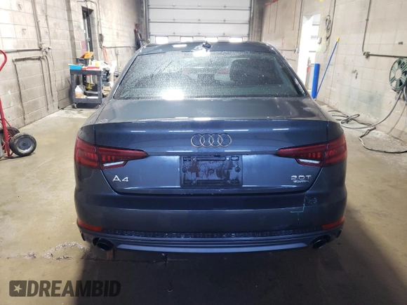 2018 Audi A4 Premium Plus z VIN WAUENAF46JA052930, wystawiony jako Copart lot #49940065 z przebiegiem 78 205 mil mil oraz Szkoda całkowita • Salvage title. Historia ofert i sprzedaży dostępna na DreamBid. Obrazek 6.