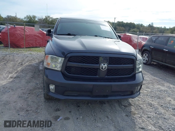 2018 Ram 1500 Express with VIN 1C6RR6KT4JS340854, listed as a IAAI auction lot 41679041 with 127,652 mi miles and . Bid and sale history available at DreamBid. Image 12.